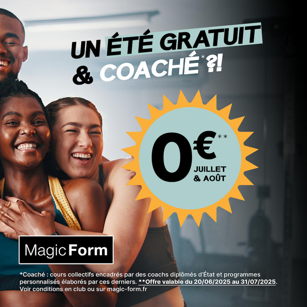 🔥 Un été gratuit et coaché : juillet & août à 0€