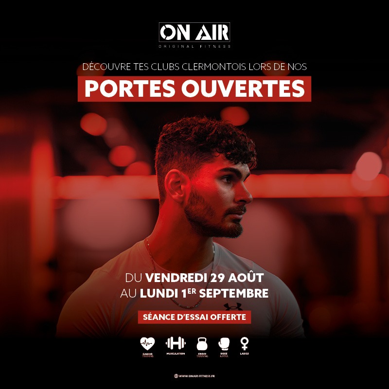 Journée Portes Ouvertes du 29/08 au 01/09