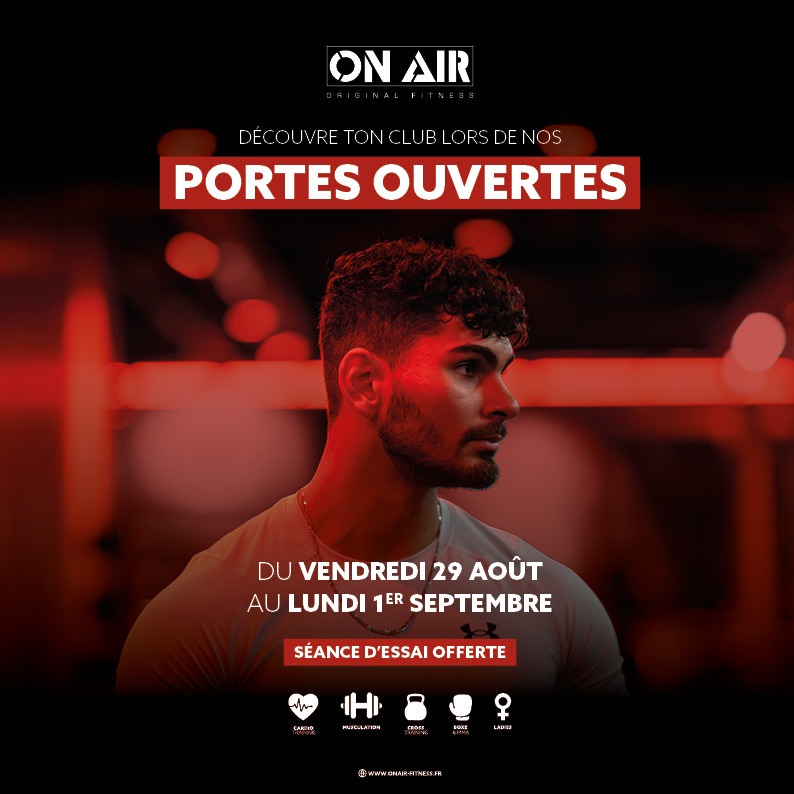 Journée Portes Ouvertes du 29/08 au 01/09