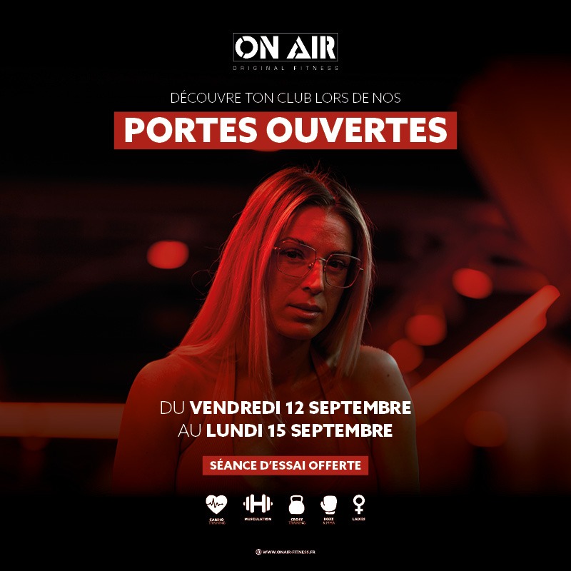 Journée Portes Ouvertes du 12/09 au 15/09