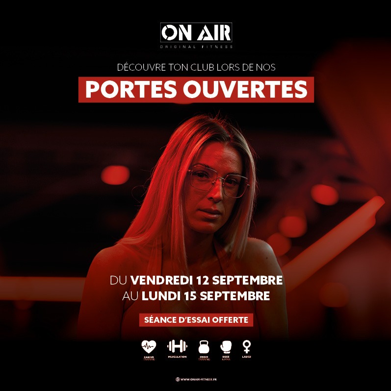 Journée Portes Ouvertes du 12/09 au 15/09