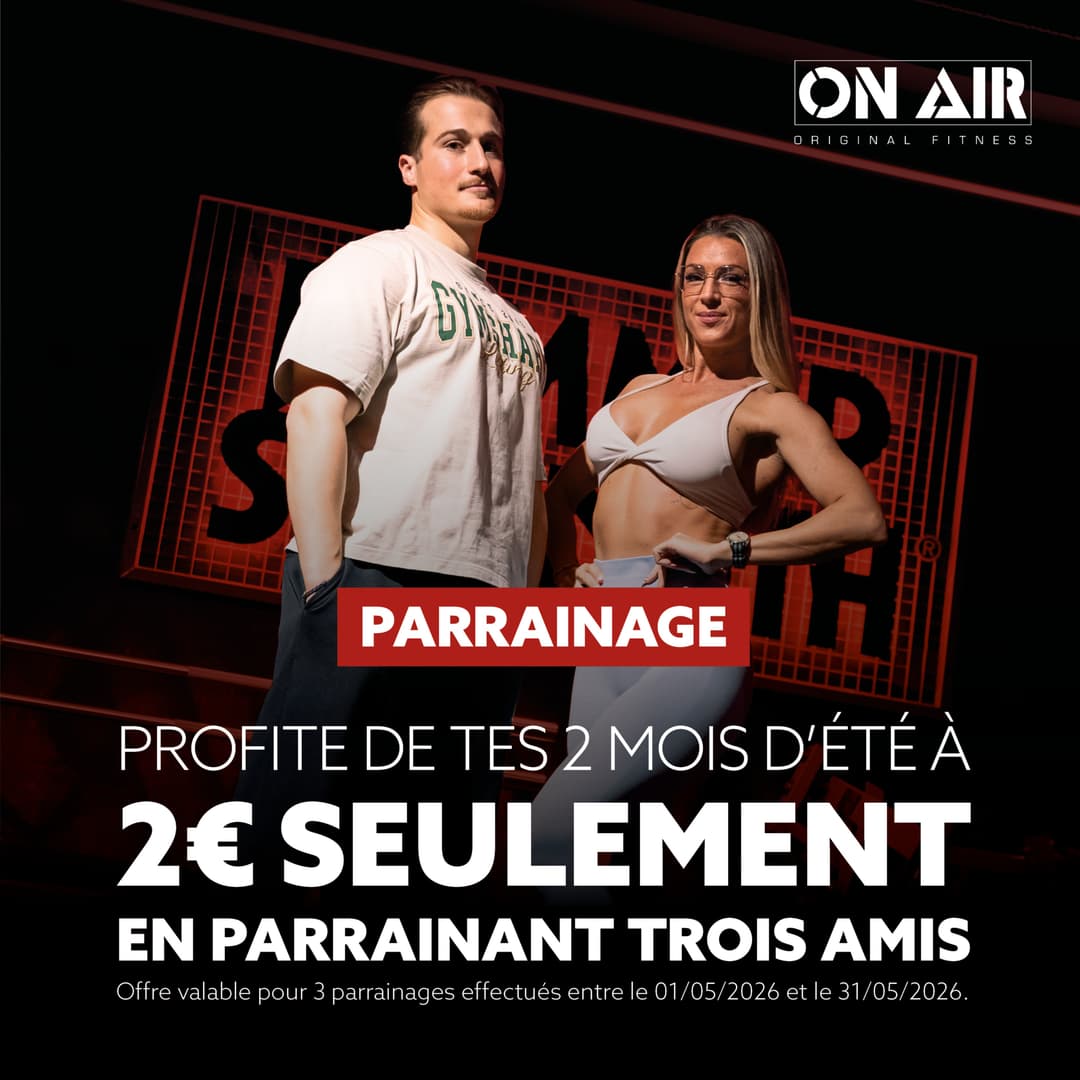 Parraine et profite de ton été chez On Air ☀️