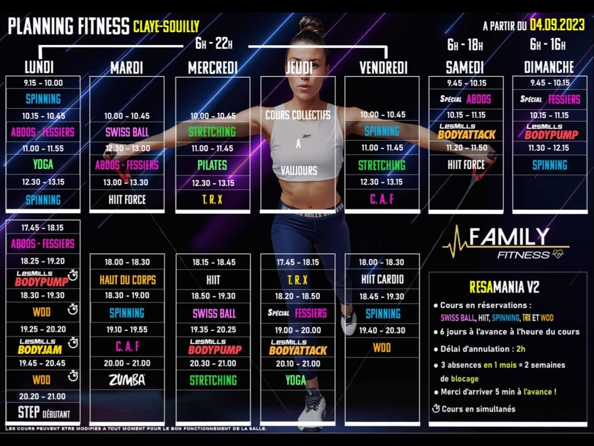 Family Fitness Claye-Souilly